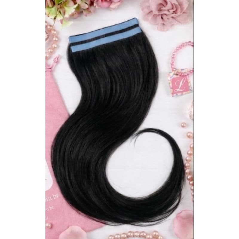 cabelo bio humano russo fita adesiva cores variadas