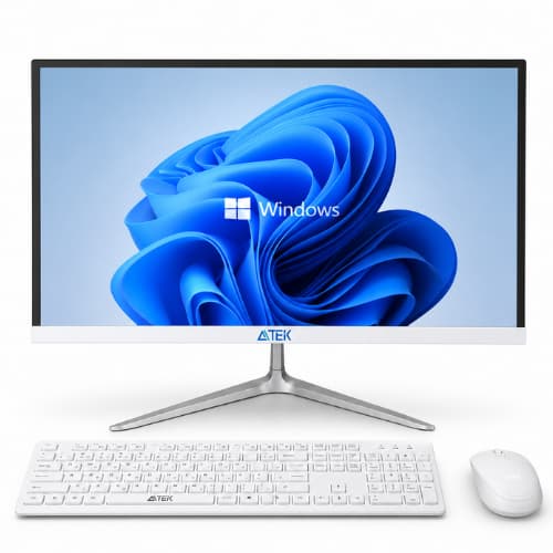 Computador Completo All In One 19" i5 8GB SSD 256GB WiFi HDMI com Kit Teclado Mouse Sem Fio