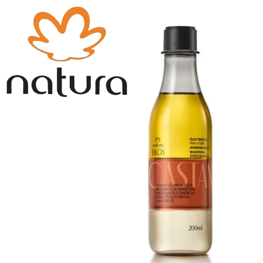Óleo Trifásico Corporal Ekos Castanha Natura 200ml