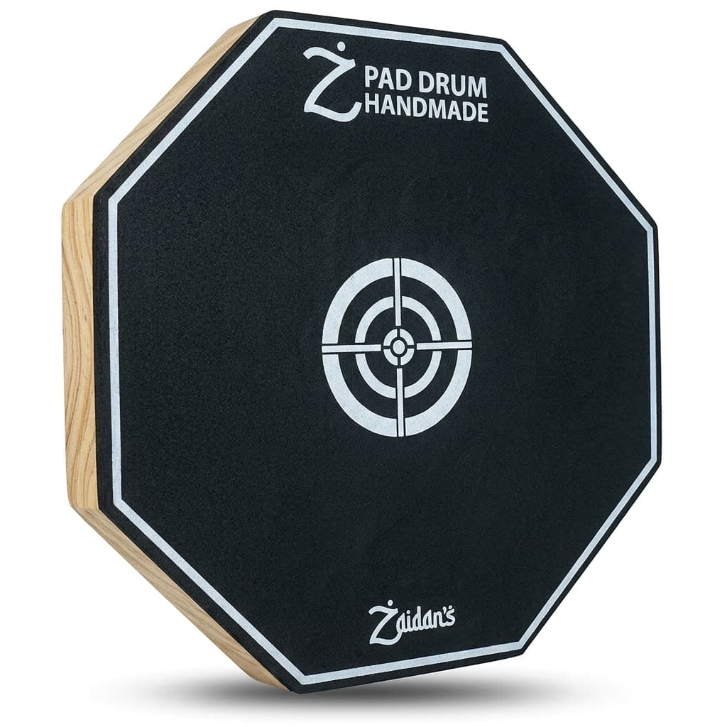 Pad Estudo Praticável Bateria 12 Polegadas Ou 27cm Drum HandMade Zaidan's