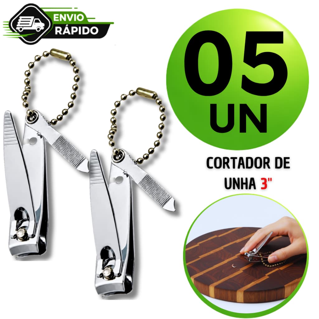 Cortador De Unha Grande 3" Premium Utilidades Cortadores Barato Atacado