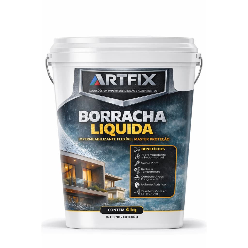 QUEIMA DE ESTOQUE - Borracha Líquida Elastic Coat Cobertura Flexível Impermeável