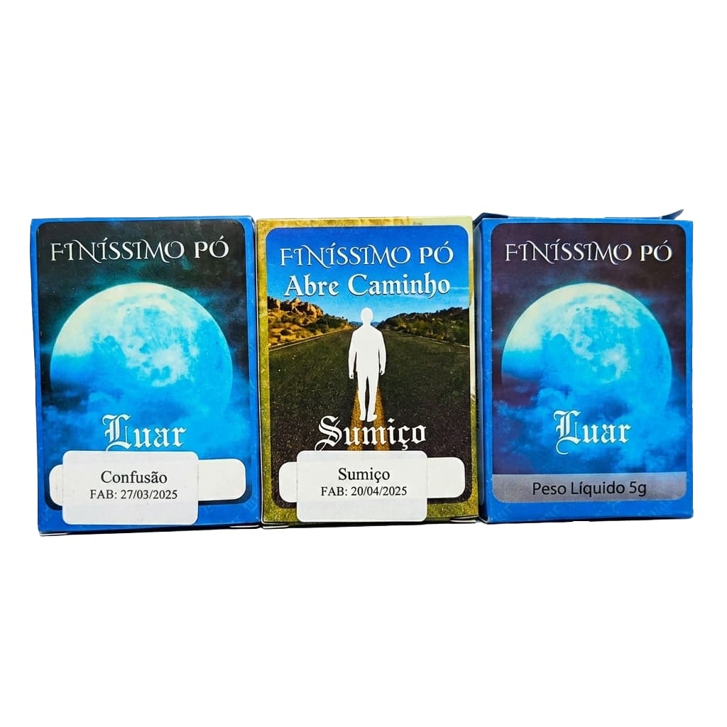 Pó De Mironga P/ Rituais - Kit Destruição Confusão Sumiço