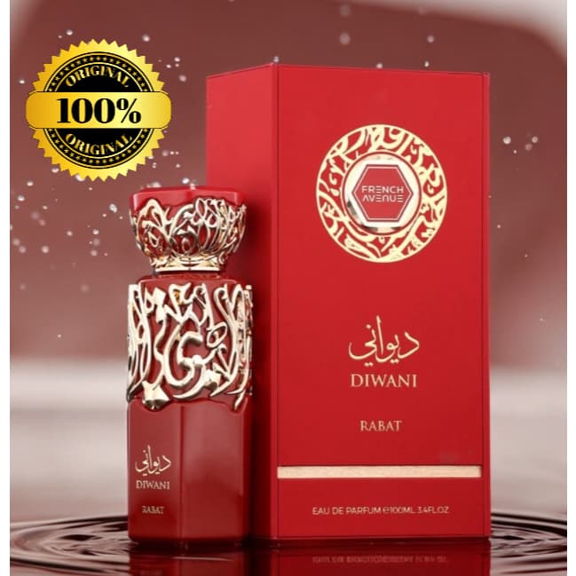 Perfume Arabe Diwani Rabat French Avenue Eau de Parfum 100ml Unissex French Avenue Original Lacrado