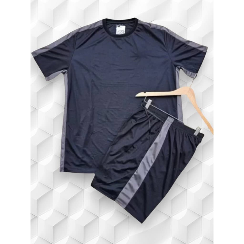 Kit Short+Camiseta de Academia Masculino DRYFIT Premium Short+Camisa Malhação Futebol