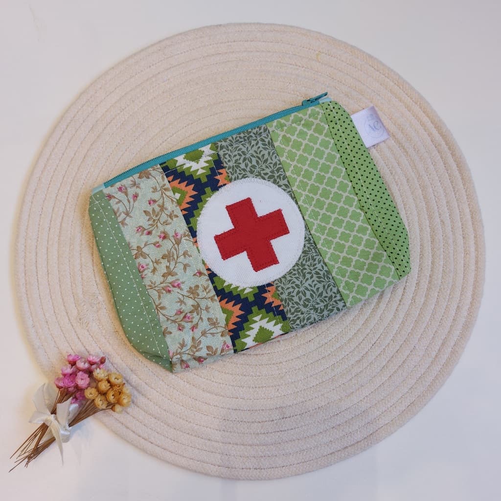 Porta Remédios, Primeiros Socorros, Farmacinha Personalizada. Viagem Bolsa Organizador