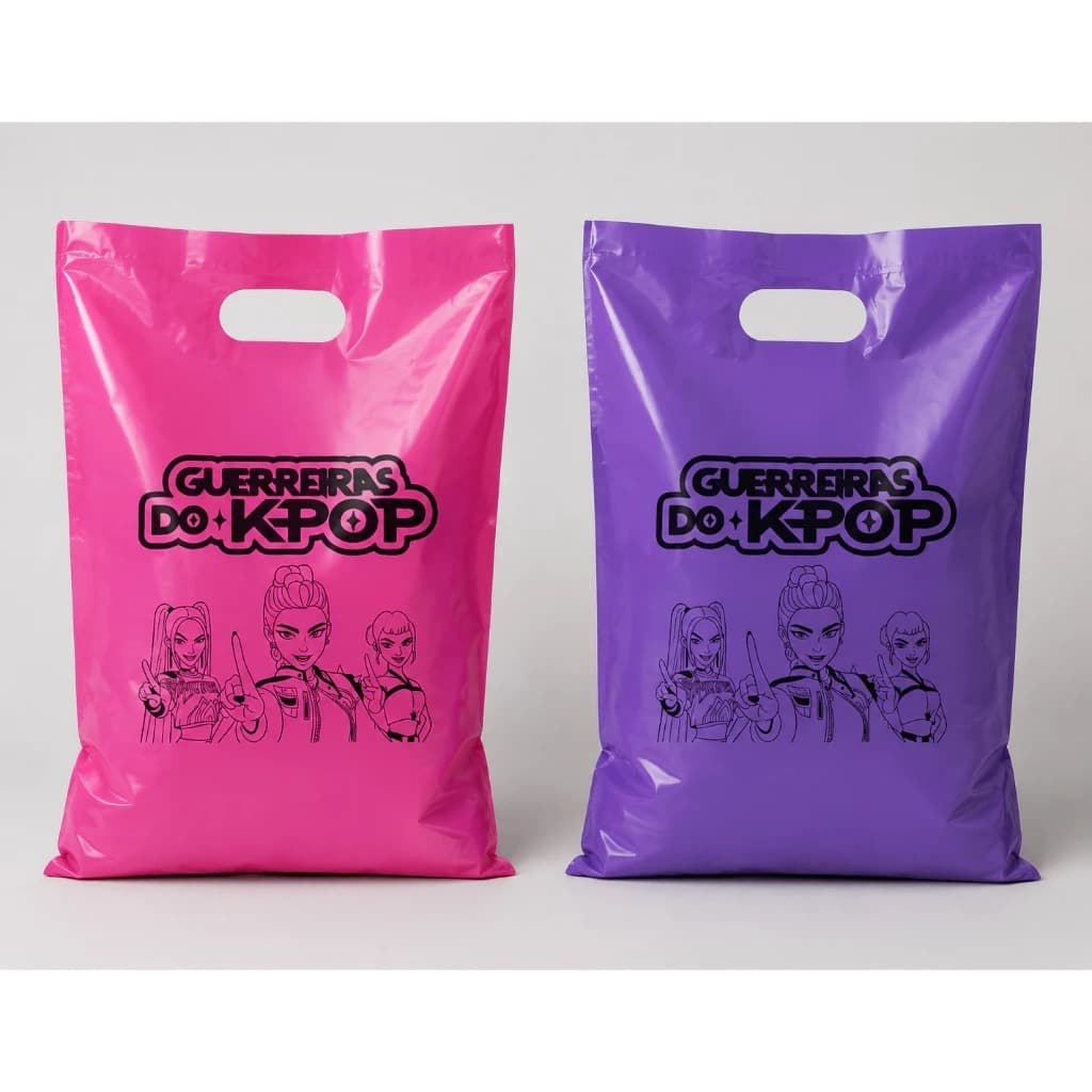 Sacolinhas Temática para Festa - Lembrancinha Temática 20x30 de KPOP