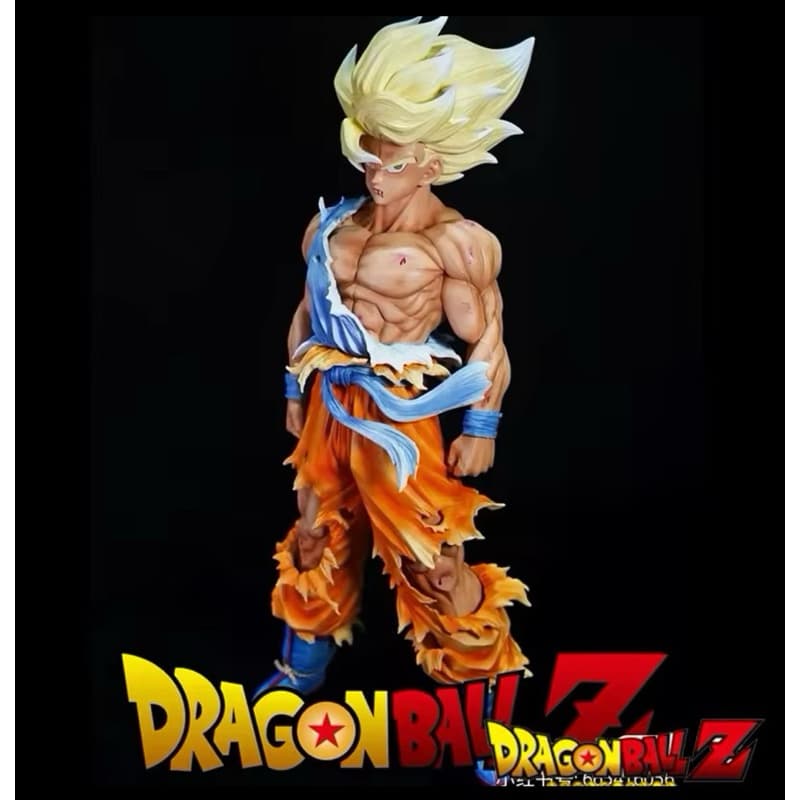 Action Figure Goku Super Sayajin 2 Com 30Cm Drabon Ball Z Super Sayajin Banpresto
