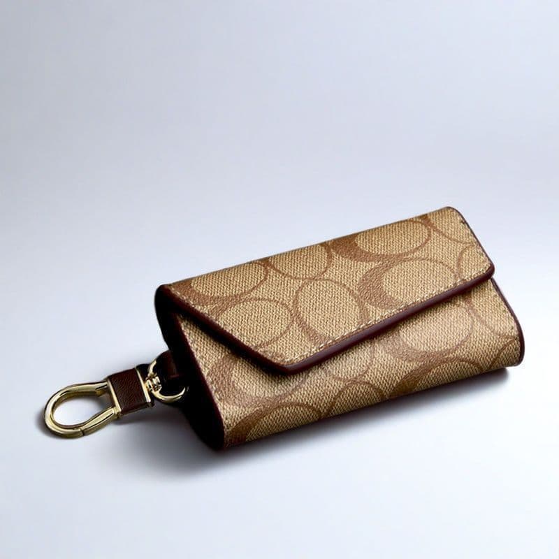Porta Chaves Criativo de Couro PU Fofo Estilo Puxar Protetor de Chave Anti-risco Bolsa de Mão
