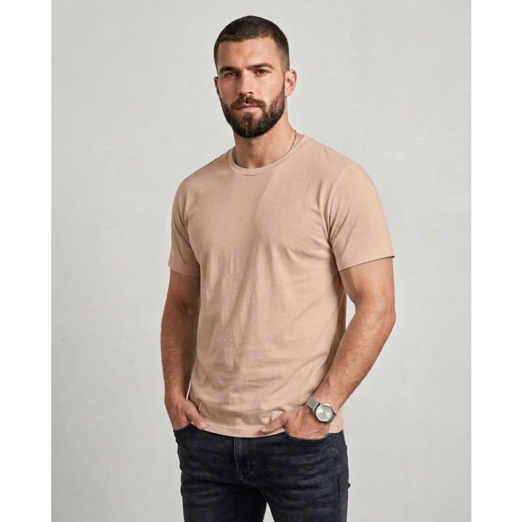 Camisetas Masculina Lisa Básica 100% Algodão Unissex Gola Careca