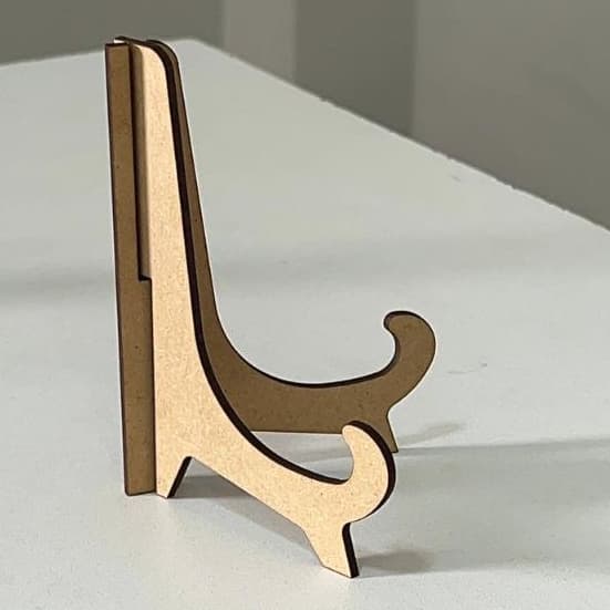 Suporte de Prato Quadro e Azulejo Bordado em MDF 3mm 1 unidade