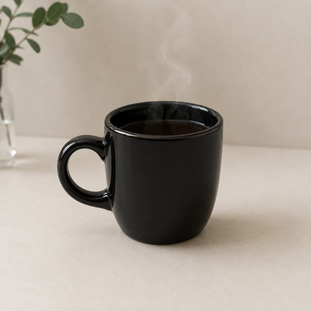Kit 6 Canequinhas de porcelana 50 ml xícaras de café mordernas