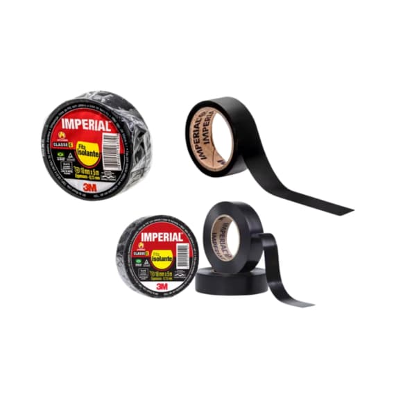Fita Isolante Imperial 18mm 5m/10m/20m 3M