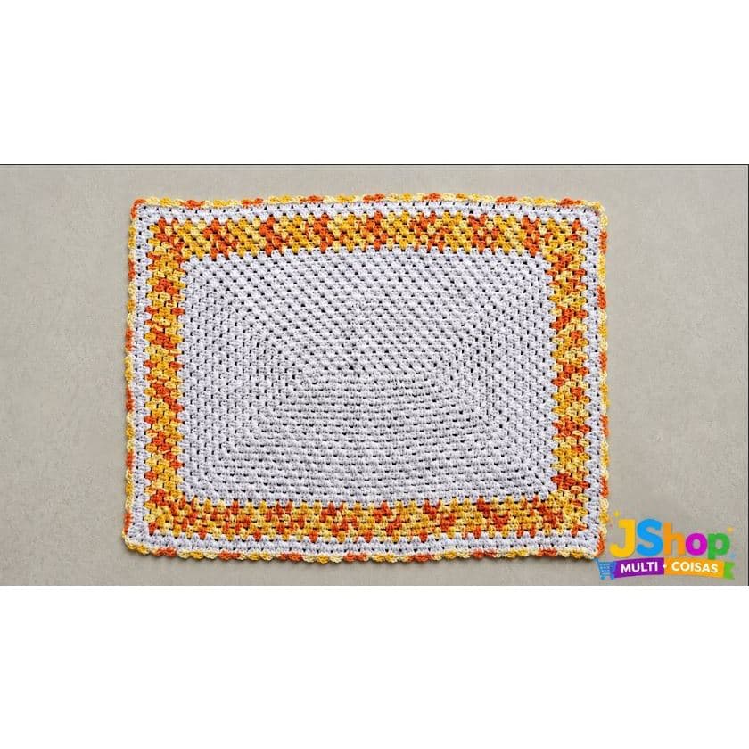 Tapete EXCLUSIVO de Barbante Artesanal (crochê)