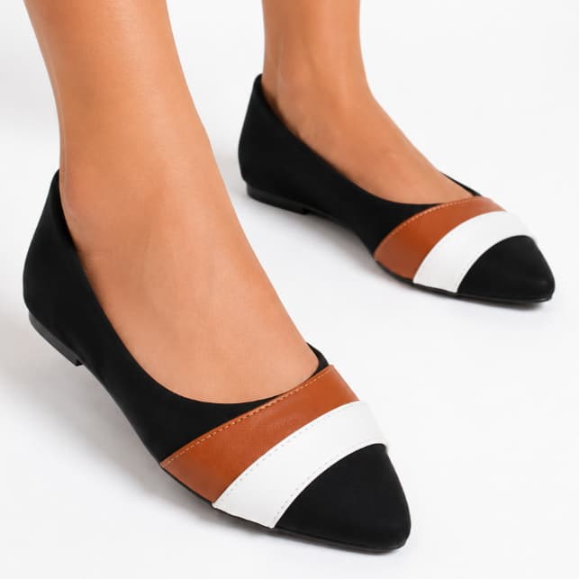 Sapatilha Feminina Bico Fino Confortável Elegante Casual