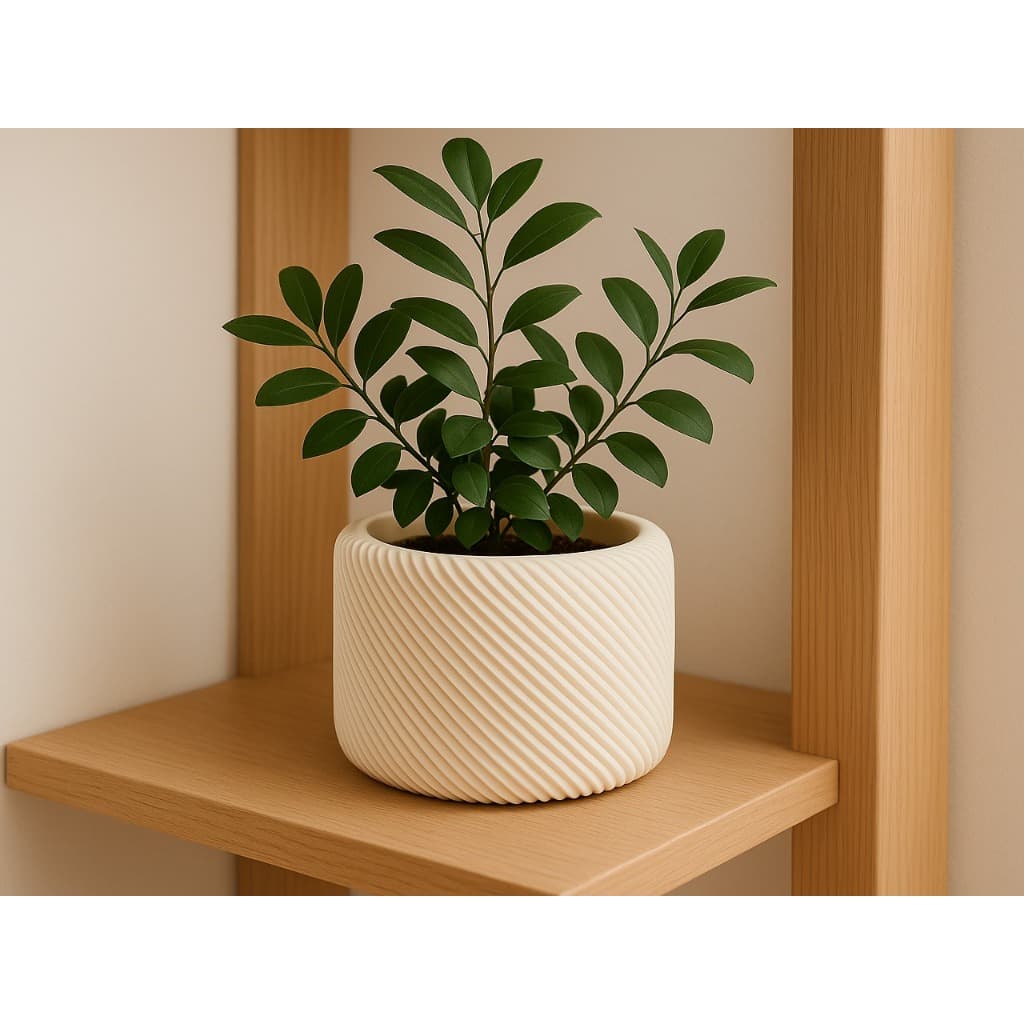Vaso Decorativo para Plantas – Design Moderno em PLA | Pronta Entrega