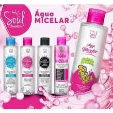 KIT Completo Água Micelar Com 4 Águas 250ml Soul