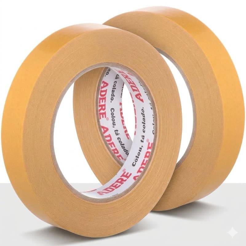 2x Fitas Dupla Face Carpefix 462 Para Carpete Adere 19mm X 30m