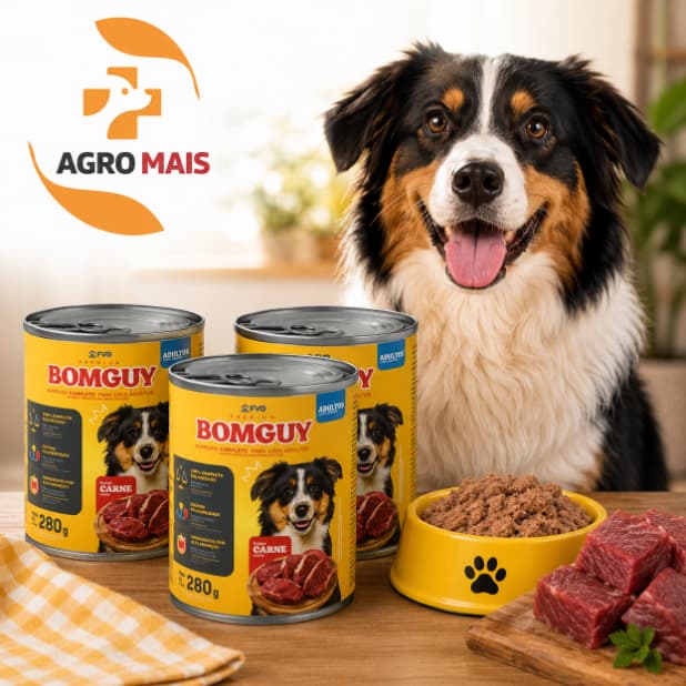 Patê Bomguy Para Cães Adultos Sabor Carne 280gr