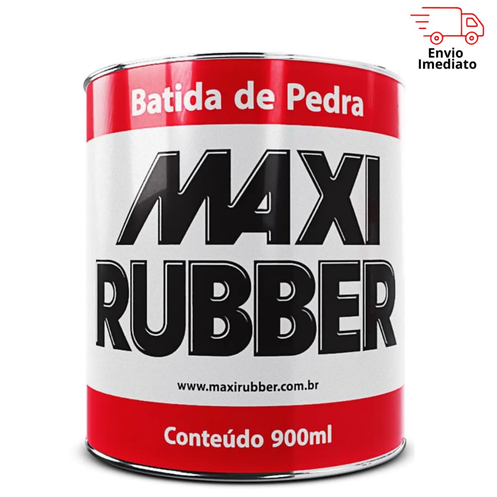 Batida de Pedra Maxi Rubber 900ml Protetor Antirruído Anticorrosivo - Branco