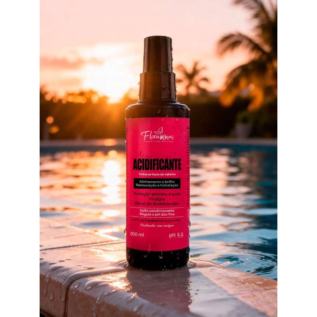 Acidificante Capilar/Finalizador 200ml Floraminas