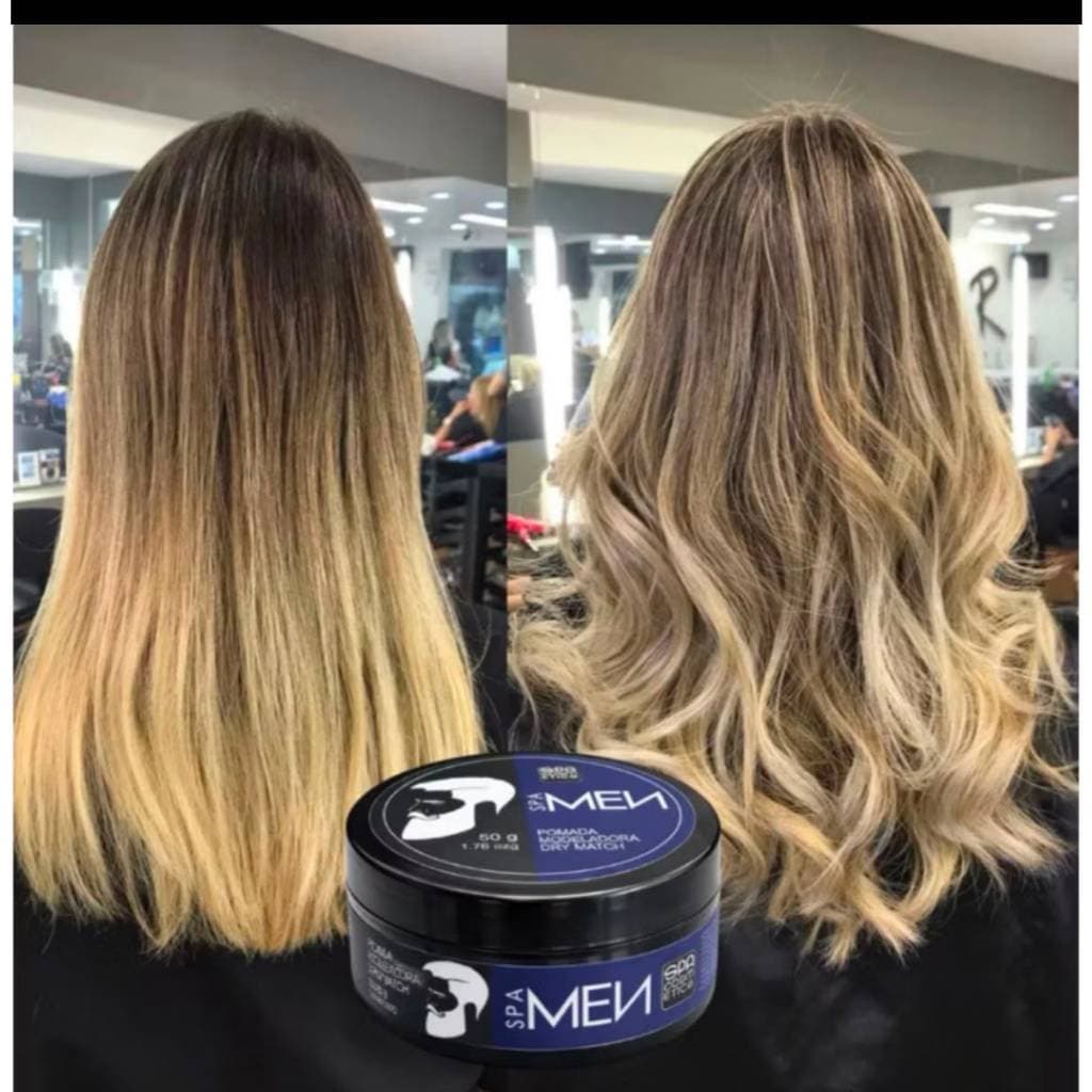 Pomada Modeladora Dry Match 50g - Fixação Forte, Efeito Seco, Cachos e Brilho Garantido