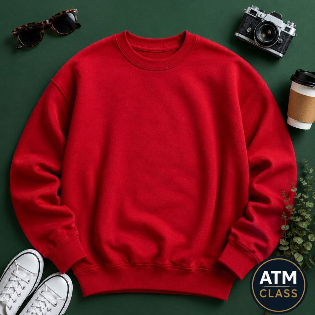 Moletom Casual Adulto Vermelho Verde Bordo e Azul Blusa de Frio Envio Imediato
