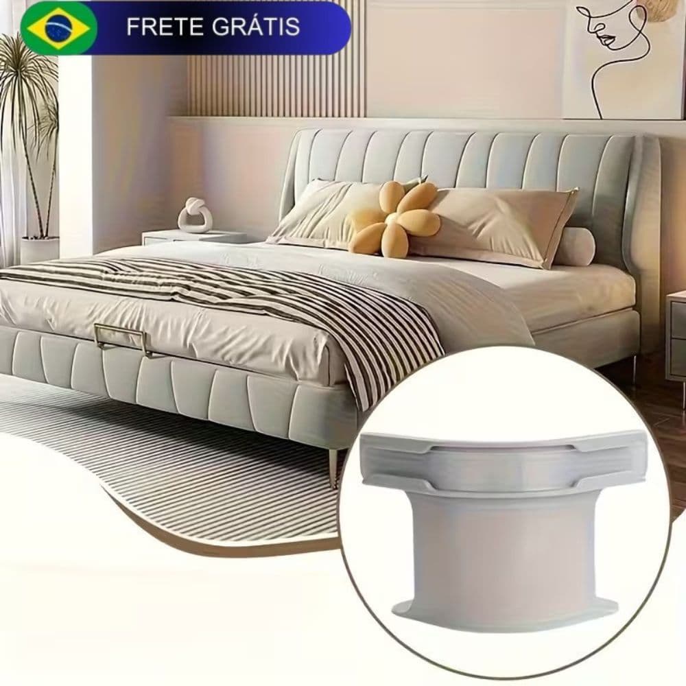 Prendedor de Lençol Anti-Deslizante Resistente para Cantos da Cama e Colch