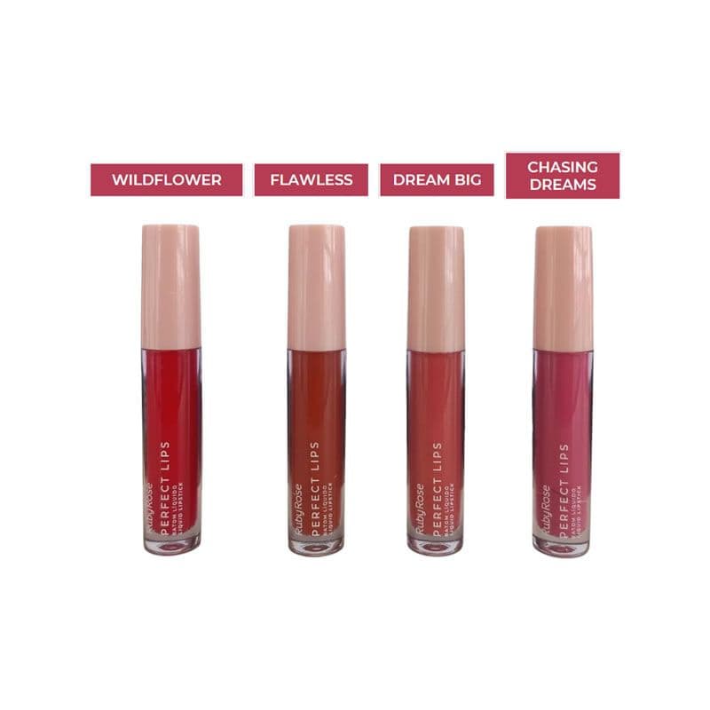 Batom Líquido Perfect Lips Ruby Rose HB-L6200-G2