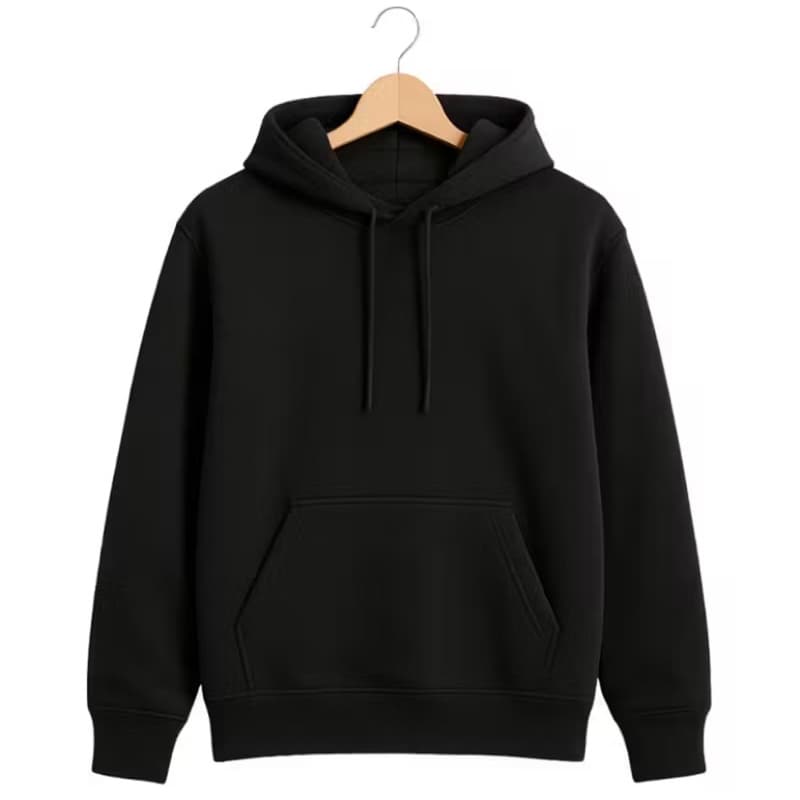 Moletom Canguru Algodão Unissex Liso Sem Estampa Promoção Atacado blusa de frio