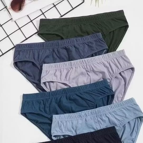 Kit 4 Cueca Slip Masculina Algodão Cós Confortável