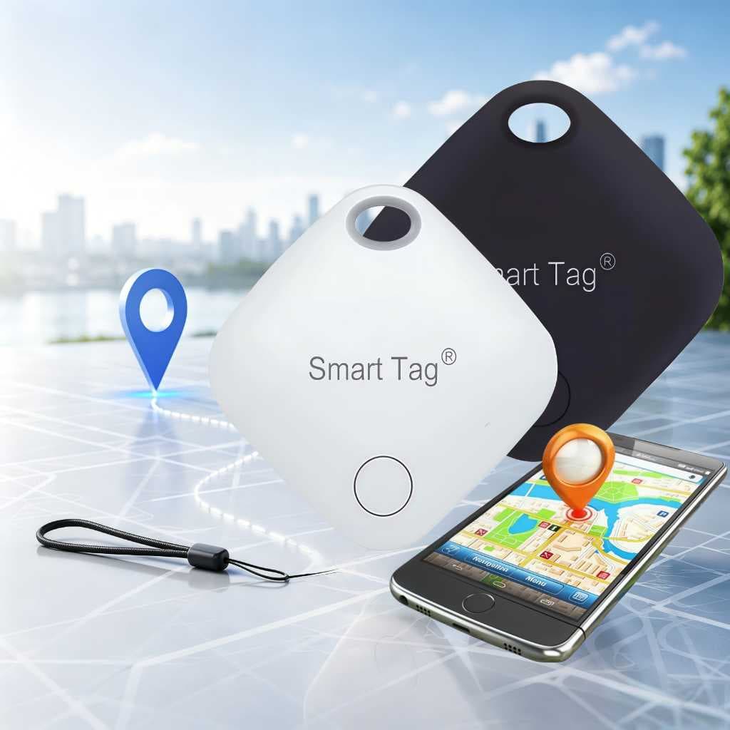 Smart Air Tag Rastreador Bluetooth para iPhone | Localizador App iOS Objetos Perdidos/Pet