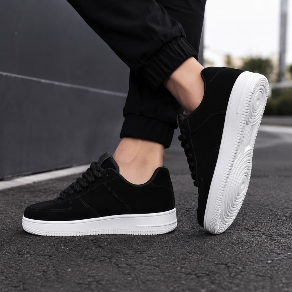 Tênis Streetwear Masculino Camurça Confortável para Academia e Corrida Promoção Do 34 ao 43