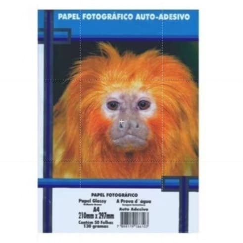 Papel Fotografico 130g Adesivo Glossy A4 300 Folhas Masterprint SUPER PROMOÇÃO!!!!!!!!!