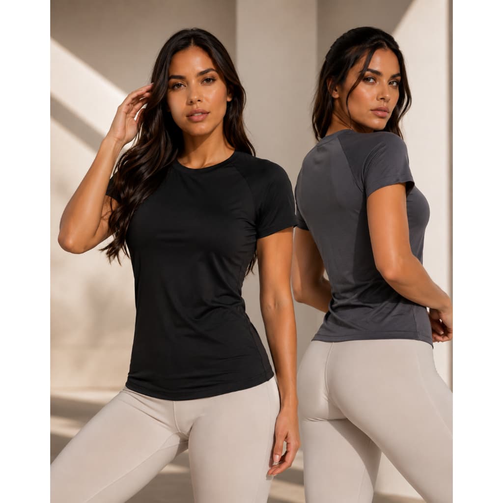 Blusa Dry Fit Feminina Academia Fitness Camiseta Treino
