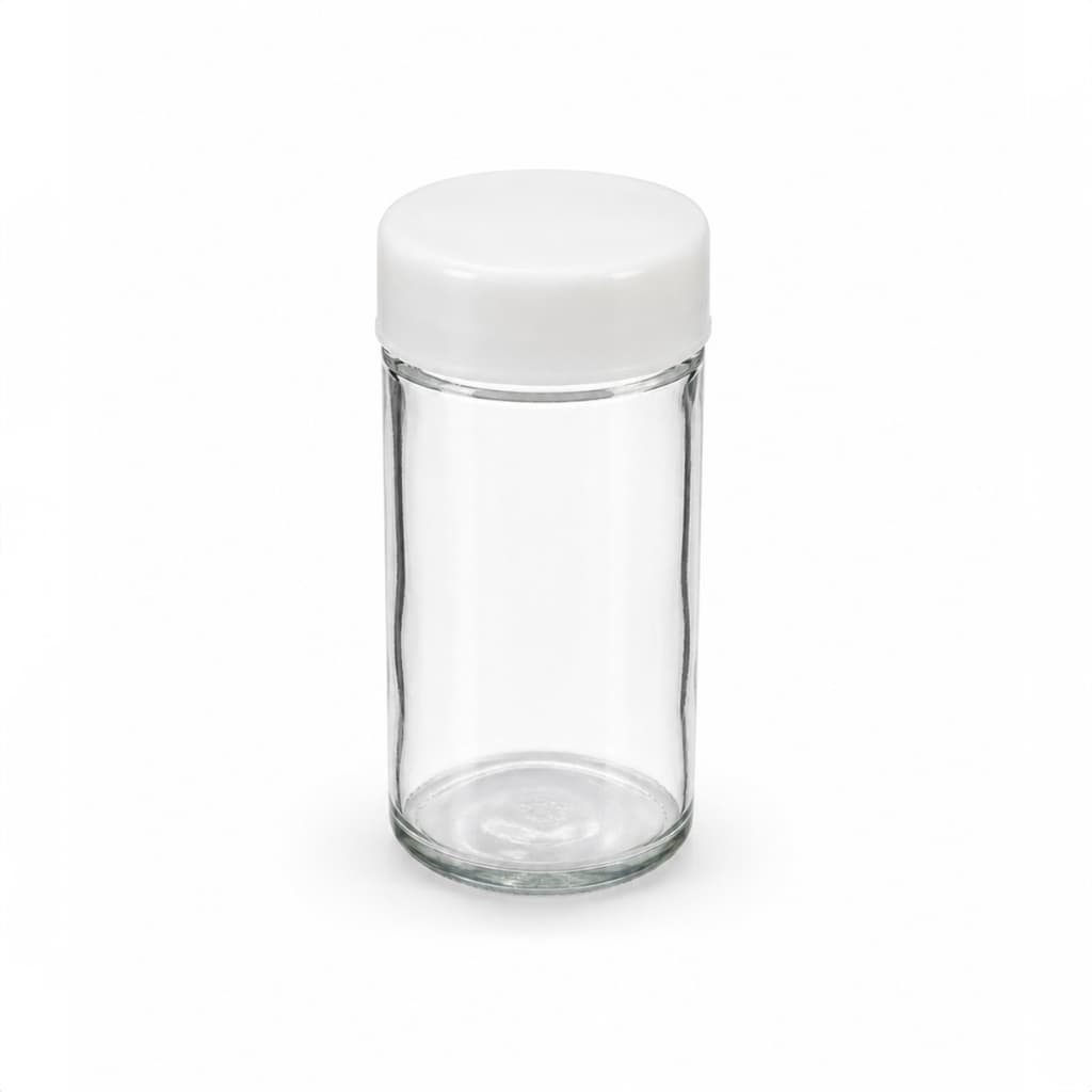 Kit Potes Inox Para Temperos e Condimentos + Etiquetas