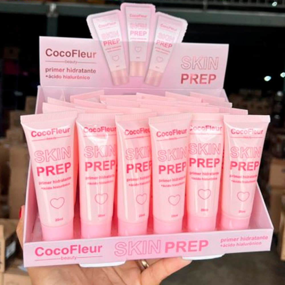 Prime Facial Hidratante Skin Prep CocoFleur 20 ml Ácido hialurônico