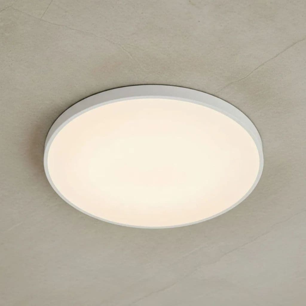 Plafon Led Moderno sobrepor 20w Redondo 3000k (Quente) 4000k (Neutra) 6500k (Frio) 26cm Tipo Orbital - Branco