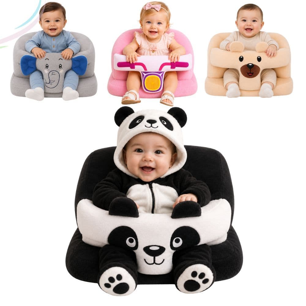 Assento De Bebê - Cadeirinha Sofázinho Multi Uso Estofada Antialérgico - Larissa Baby