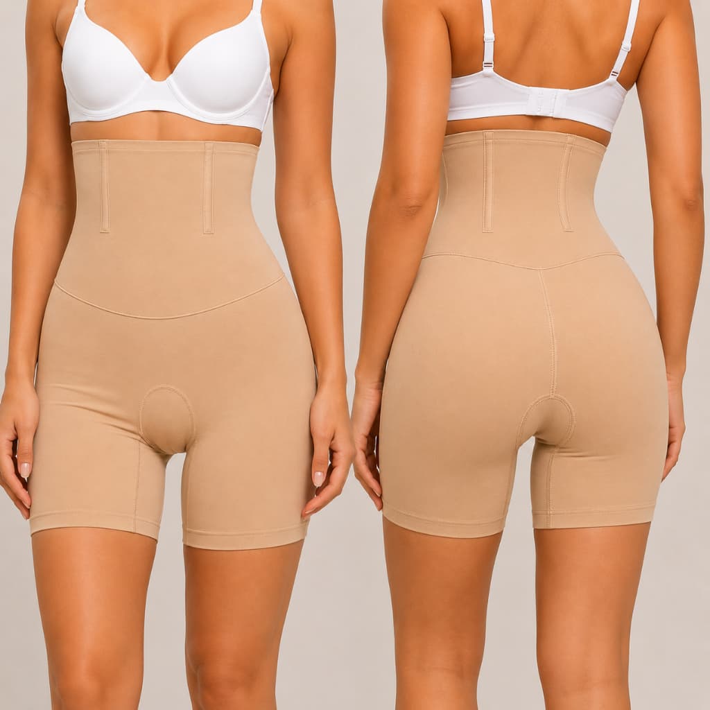 Bermuda Cinta Modelador Cintura Barriga Coxas e Abdomen