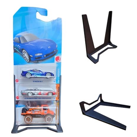 Display Mesa Expositor Blister Carrinhos HotWheels Miniatura De 1 a 5 Minis