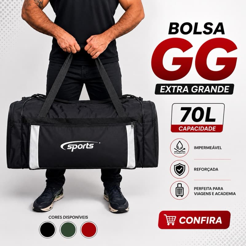 Mala Bolsa Viagem Extra Grande Impermeável