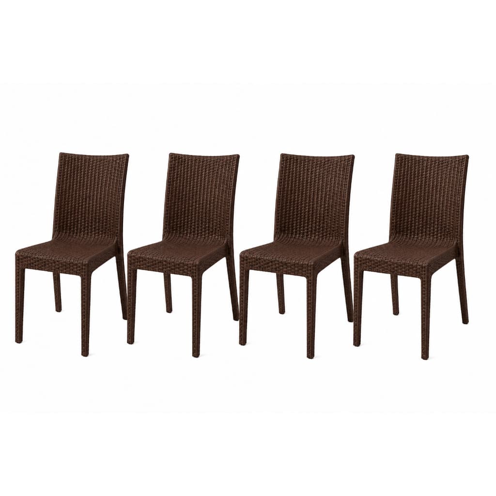 Kit Cadeira Design Moderno Para Área Gourmet Piscina Varanda Cozinha Sala Jantar Resistente
