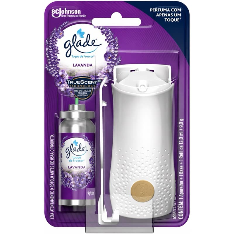 Glade Toque de Frescor Lavanda Aparelho + Refil 12ml