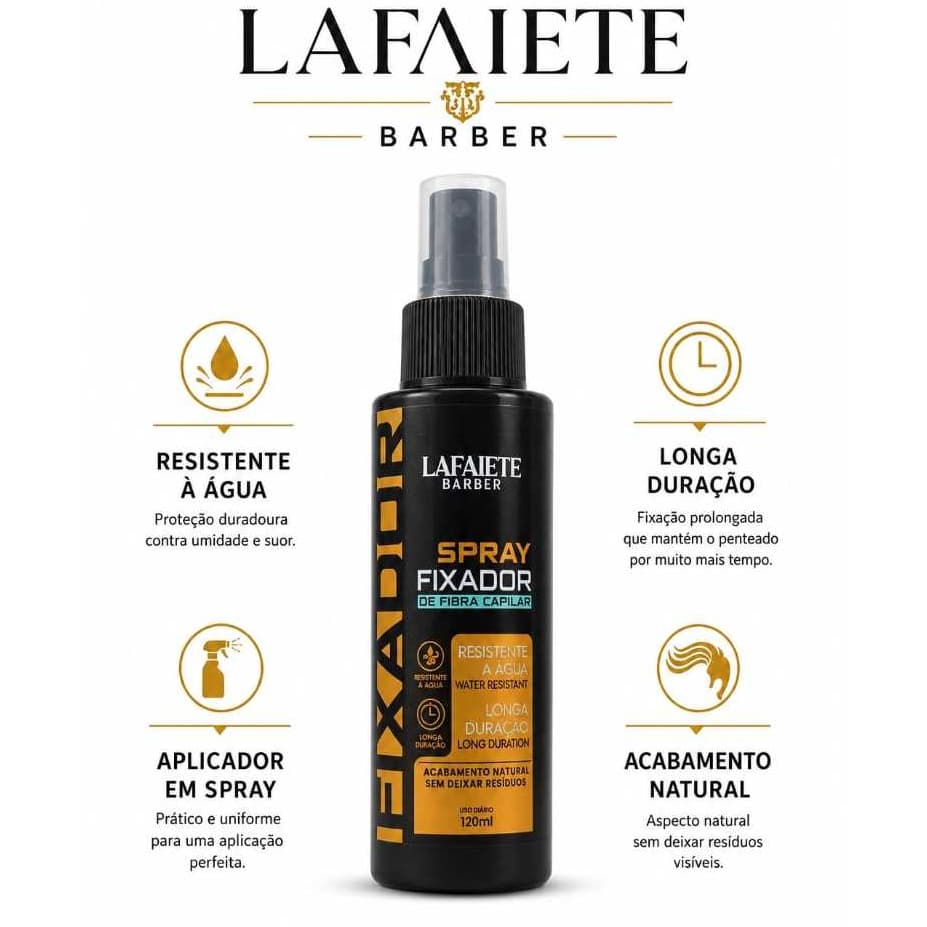 Lafaiete Fixador Para cobertura fibra capilar 120ml