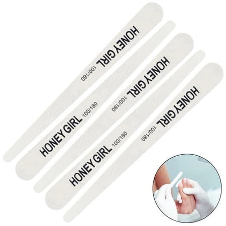 Lixa Honey Girl Stiletto Gota Preta 100/180 - 05 Unidades