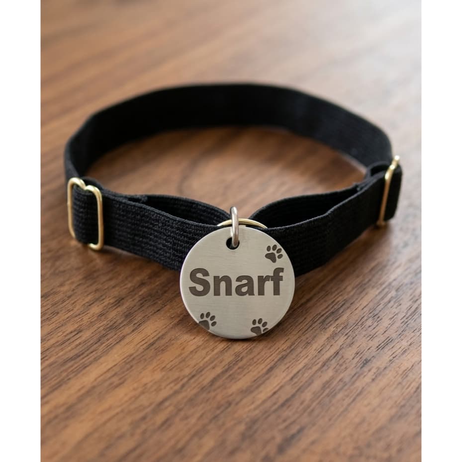 coleira pet gato elástica identificacao  placa inox nao apaga cachorro personalizada nome telefone gravacao laser 1