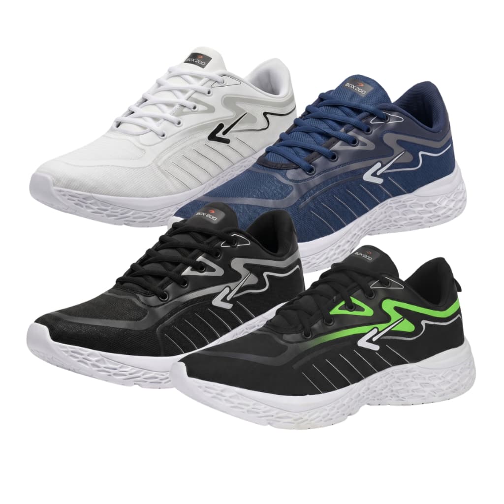 Tênis Masculino Numeração Especial Adulto Esportivo Antiderrapante Resistente Casual Caminhada