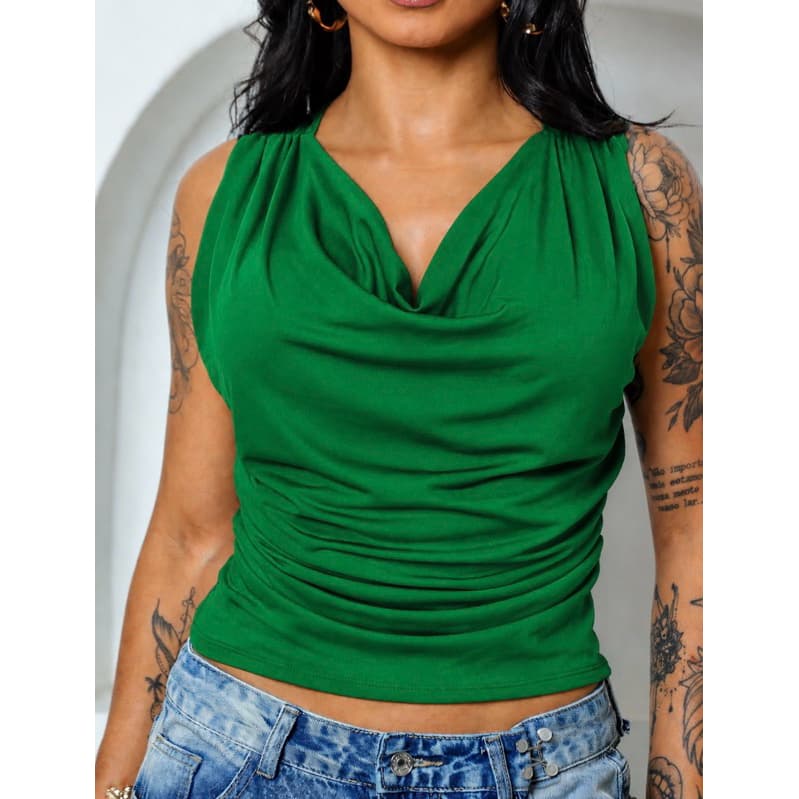 blusinha feminina gola boba, suplex premium