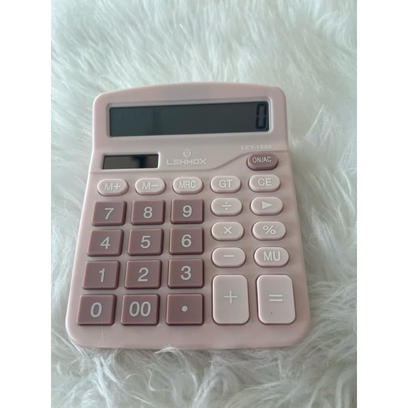 Calculadora Científica de Mesa com Display Grande 12 Dígitos e Alimentação Solar